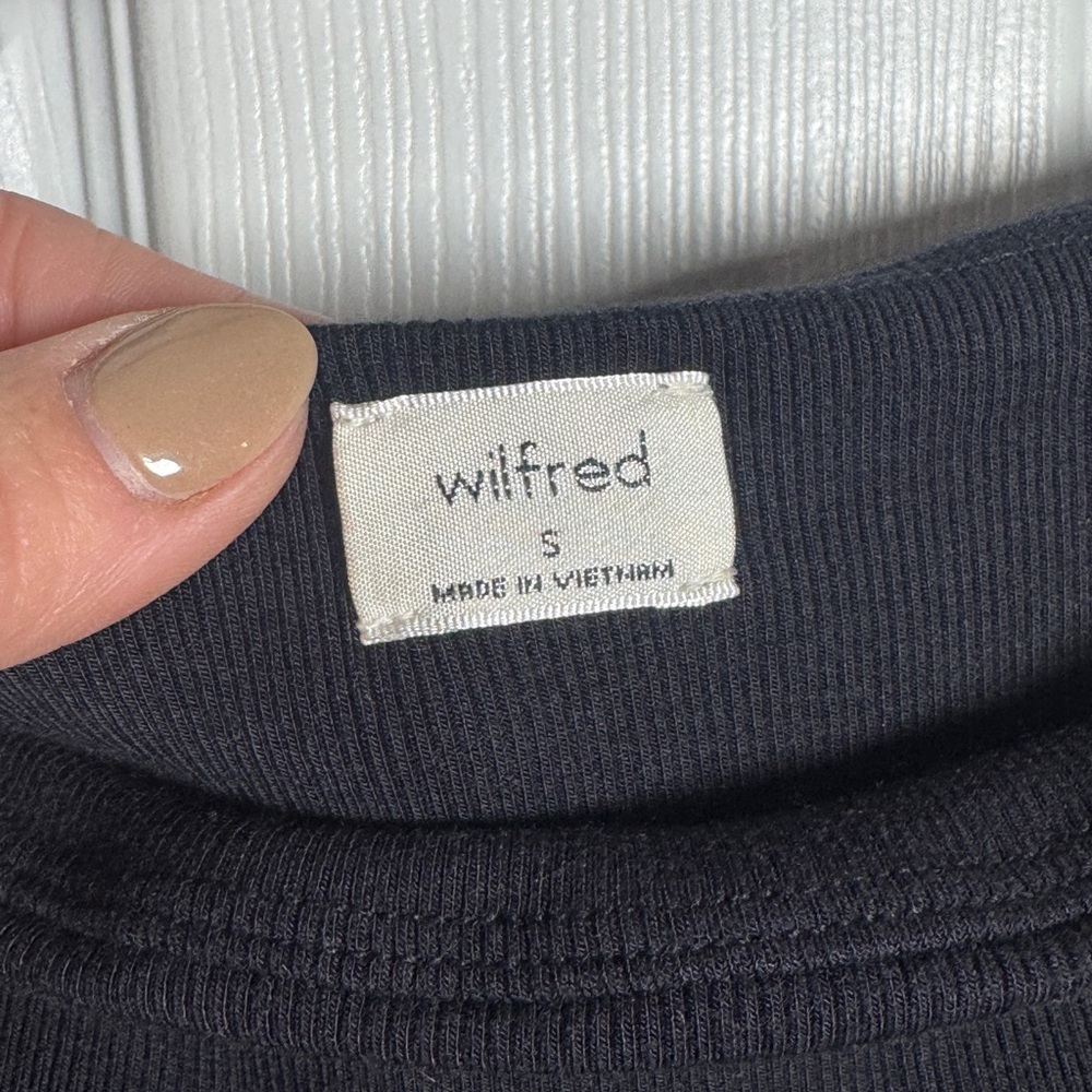 Wilfred Black Square Neck Bodysuit - Picture 5 of 7
